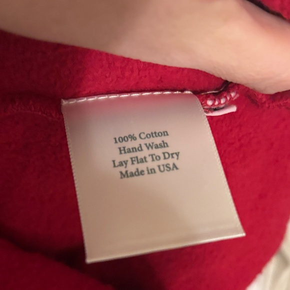 Tricia Fix Butterfly Crewneck Sweatshirt-Red - Picture 4 of 4